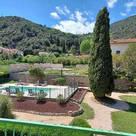 דירה Le Catalogne, Bel F3 Avec Jardin, Acces Direct Piscine, Garage אמלי-לה-באינס-פללדה